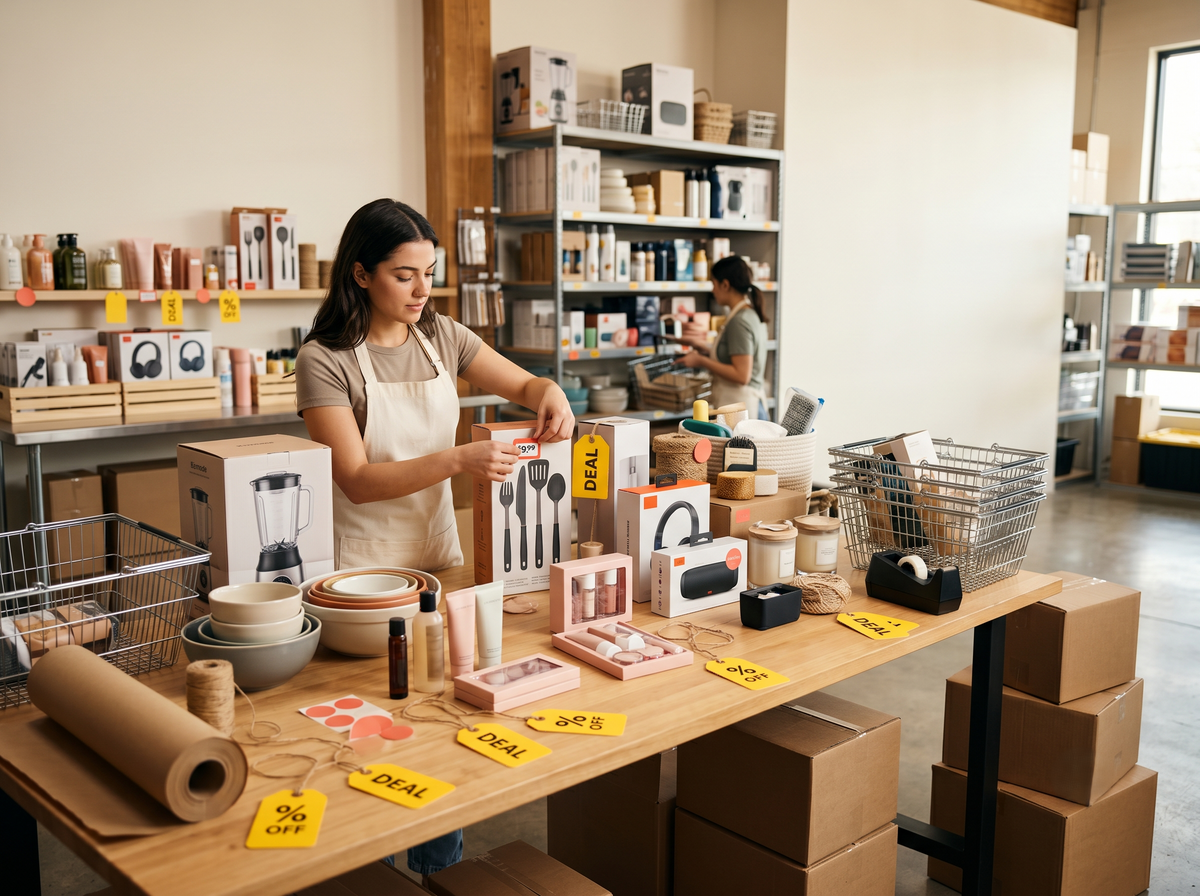 Our warehouse, where the deals begin.