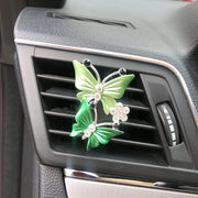 Butterfly Crystal Car Air Freshener