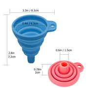 Collapsible Silicone Kitchen Funnel
