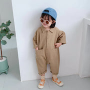 Denim Toddler Utility Jumpsuit