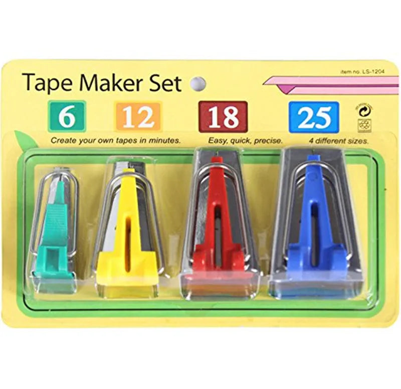 Four Size Bias Tape Makers