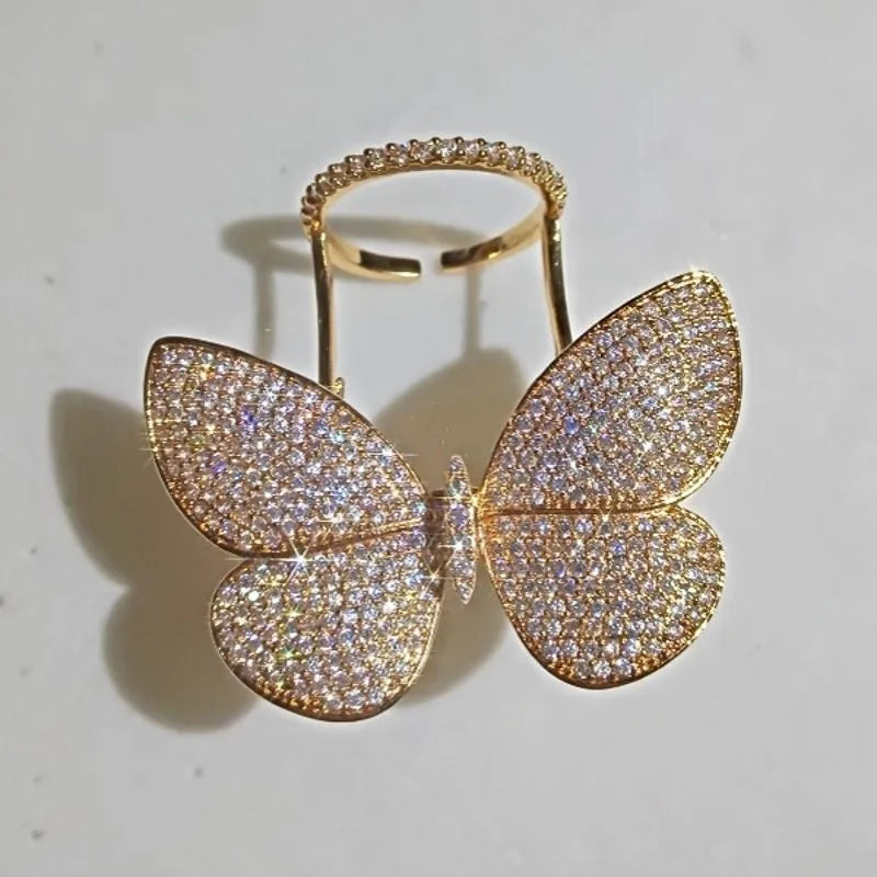 Butterfly Sterling Silver Ring