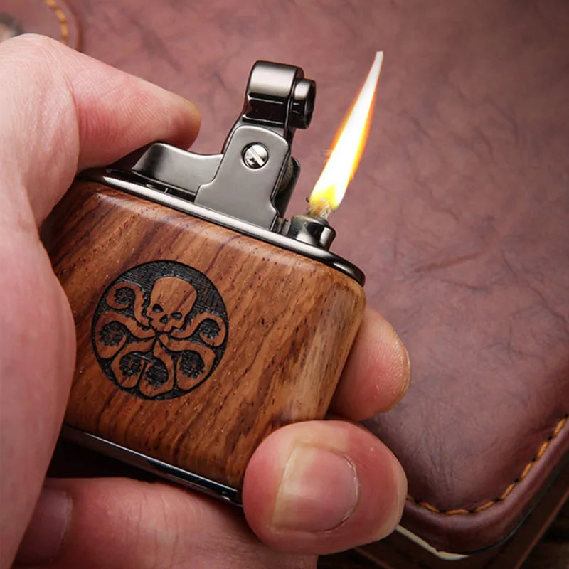 Sandalwood Kerosene Pocket Lighter
