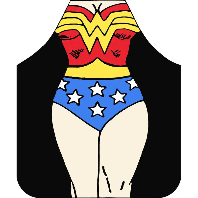 Printed Cartoon Kitchen Apron