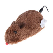 Clockwork Plush Mouse Toy