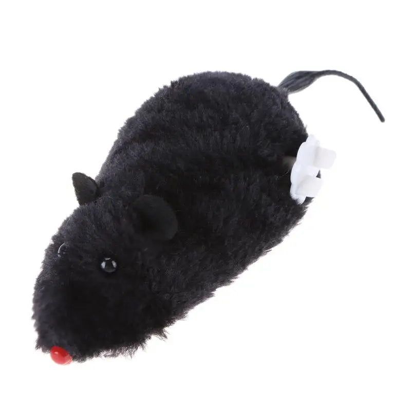 Clockwork Plush Mouse Toy