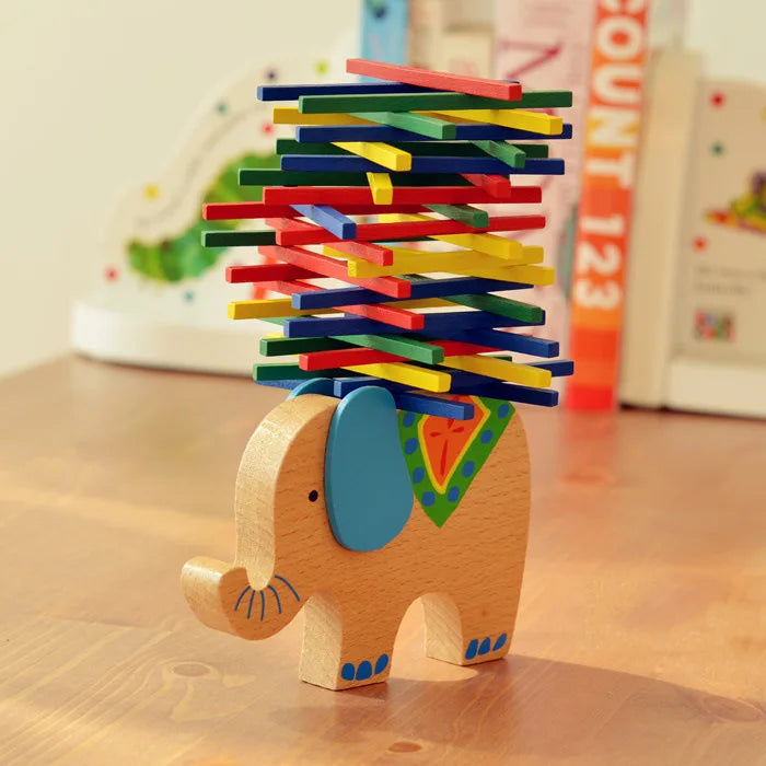 Wooden Animal Balance Blocks