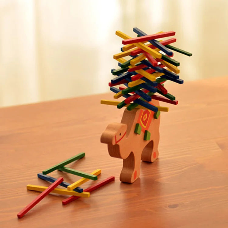Wooden Animal Balance Blocks