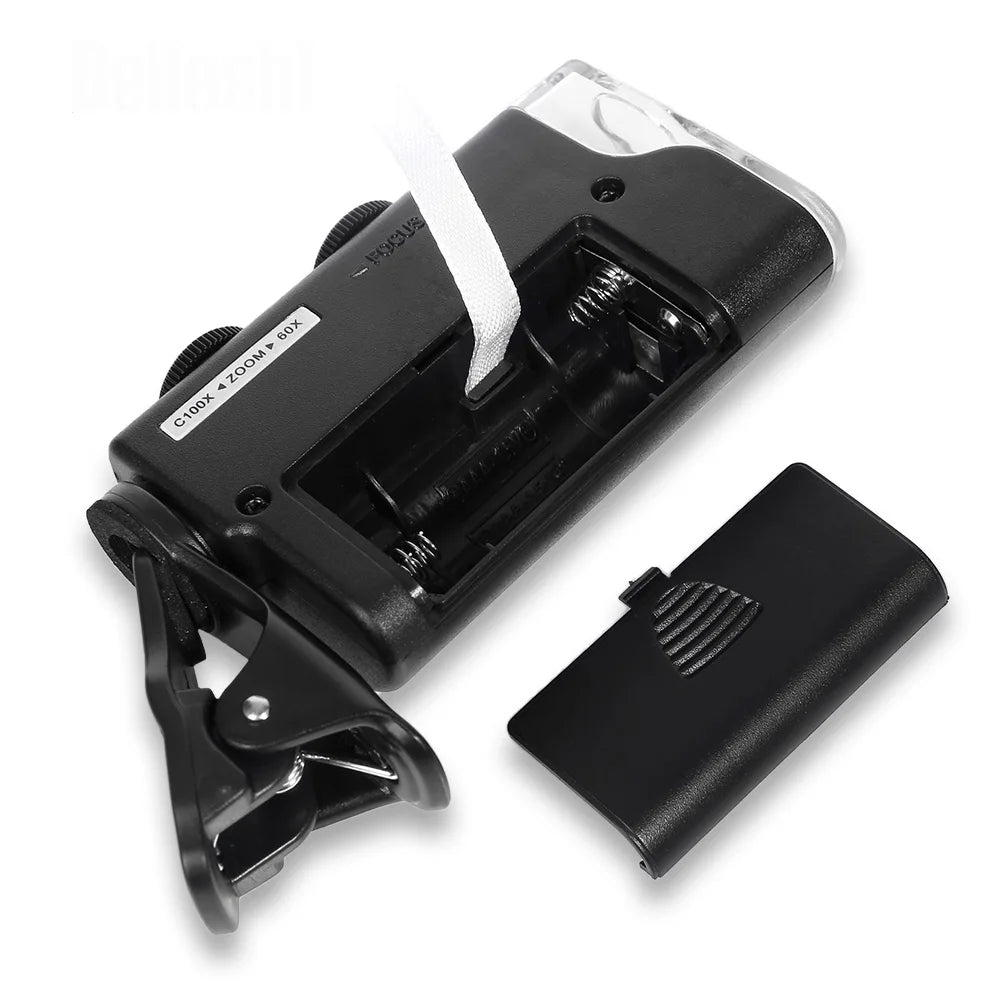 LED Zoom Phone Microscope
