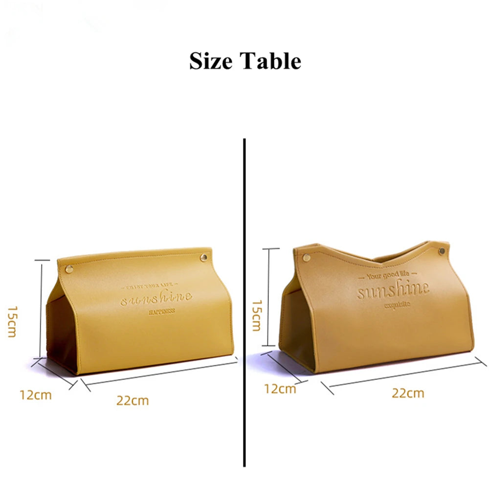Waterproof PU Tissue Box