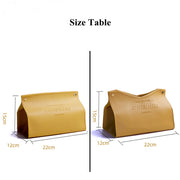 Waterproof PU Tissue Box