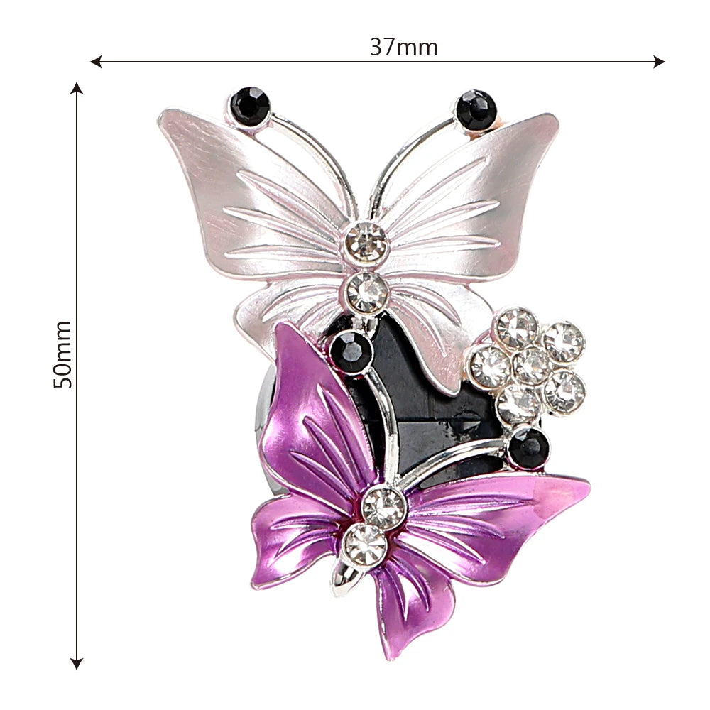 Butterfly Crystal Car Air Freshener