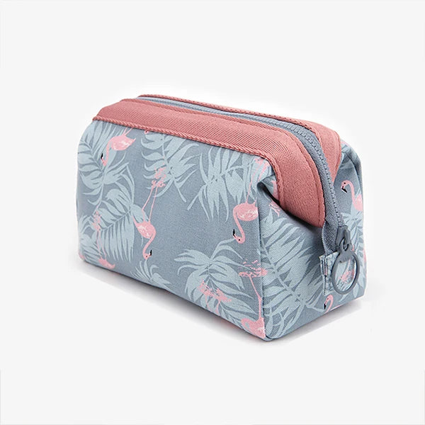 Waterproof Flamingo Cosmetic Bag