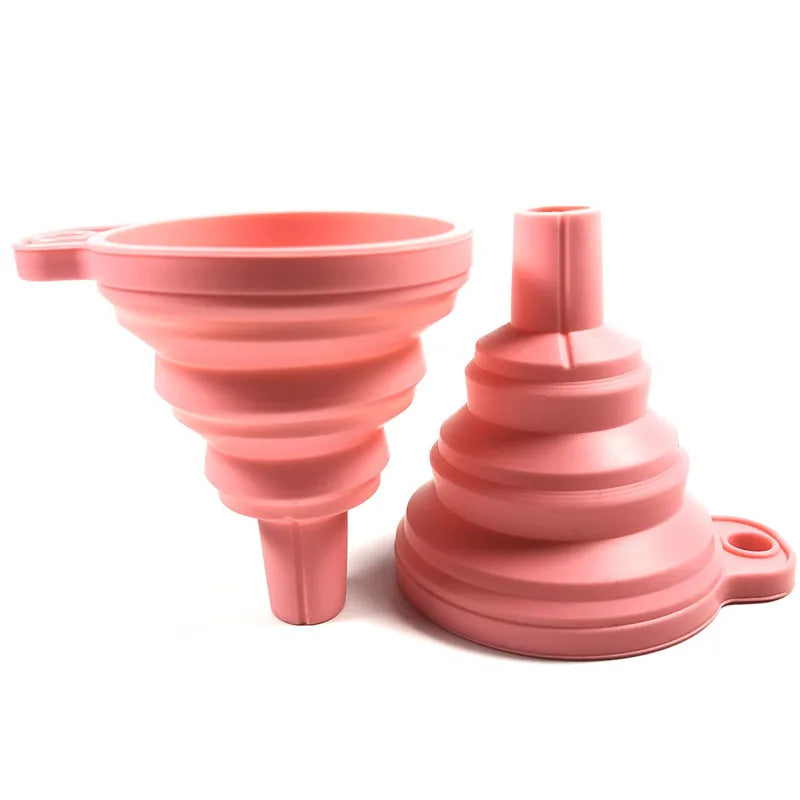 Collapsible Silicone Kitchen Funnel