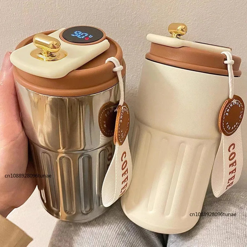 LED Temperature Travel Thermos
