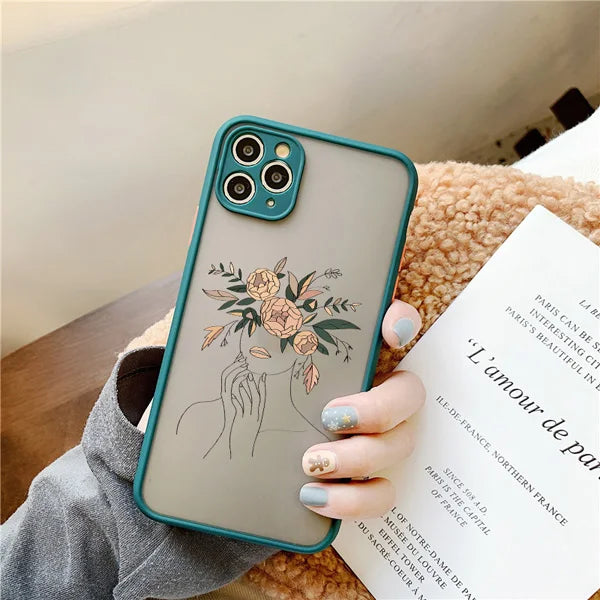 Abstract Shockproof iPhone Case