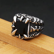 Gothic Dragon Claw Ring