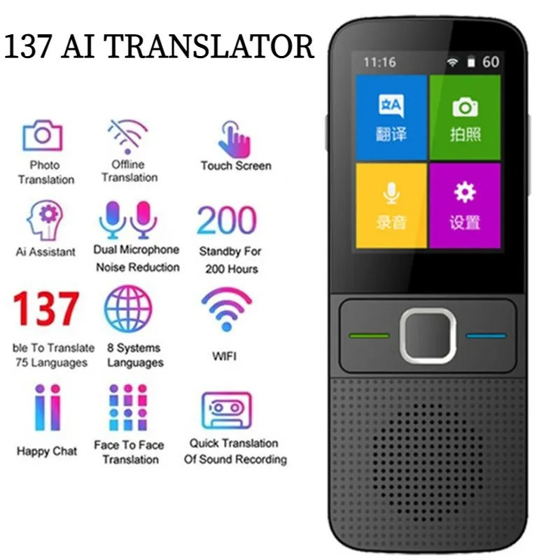 T10 Multilingual Voice Translator