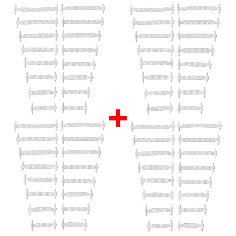 No-Tie Silicone Shoelace Set