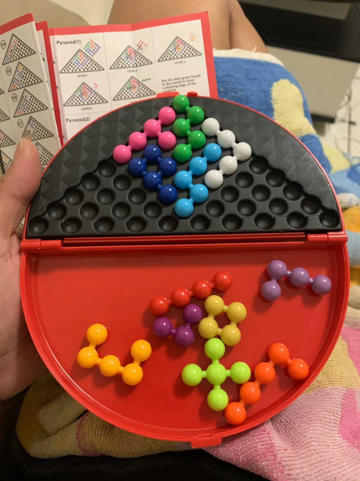 3D Pearl Pyramid Puzzle