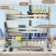 Multifunction Metal Dish Rack