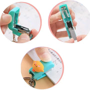 Kawaii Mini Stapler Keychain