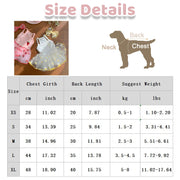 Floral Tulle Dog Dress