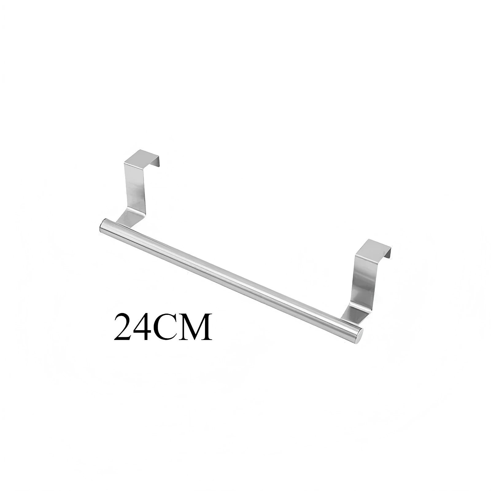 Stainless Over Cabinet Towel Rack