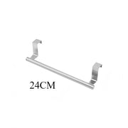 Stainless Over Cabinet Towel Rack