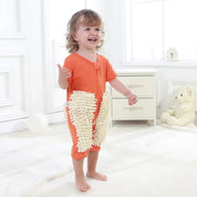 Cotton Long-Sleeve Baby Romper