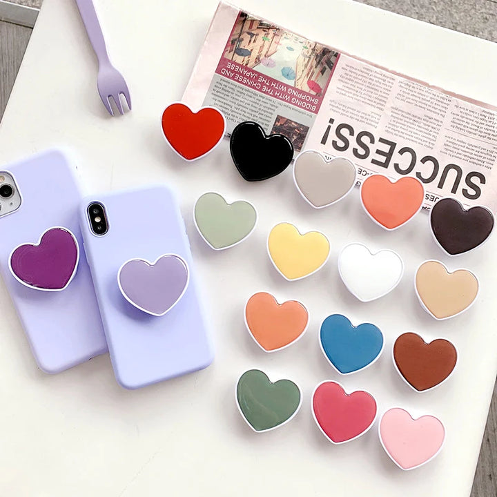 Heart Shaped Phone Grip