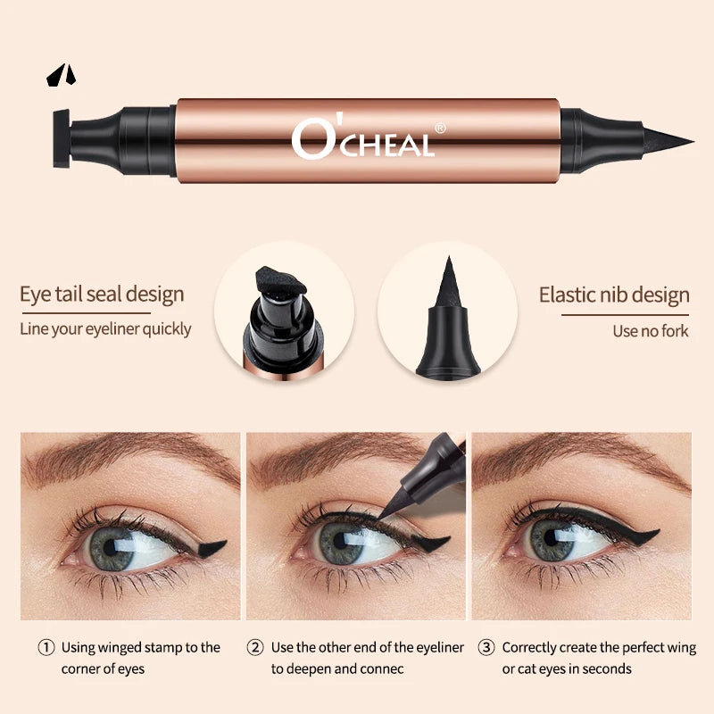 O'CHEAL Dual Head Eyeliner Stamp
