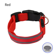 Rechargeable Reflective LED Collar