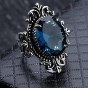 Champagne Crystal Statement Ring