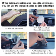 Vacuum Suction Car Holder