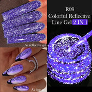 LILYCUTE Reflective Glitter Liner Gel