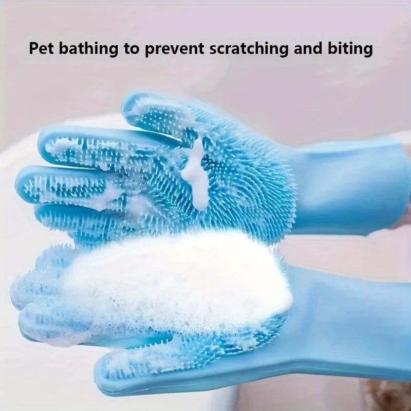 Silicone Pet Grooming Glove