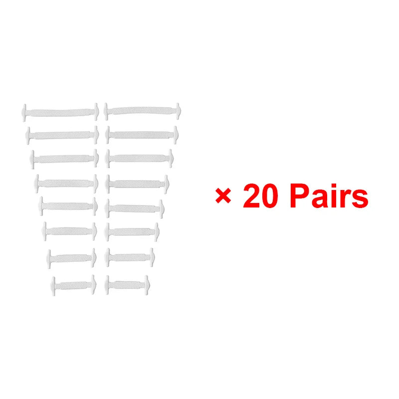 No-Tie Silicone Shoelace Set