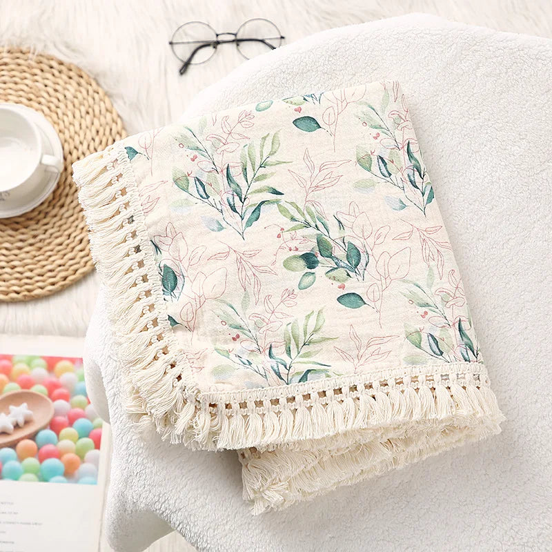 Cotton Muslin Baby Blanket