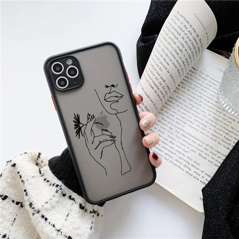 Abstract Shockproof iPhone Case
