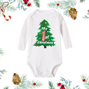 Christmas Snowman Baby Romper