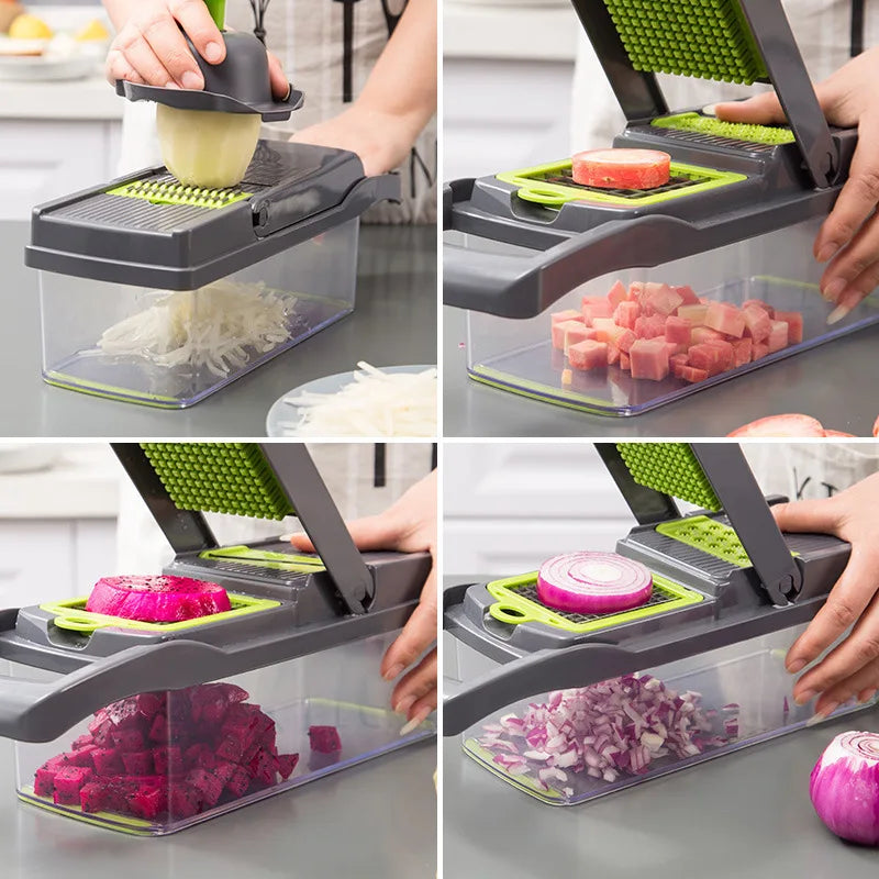 Multifunction Vegetable Chopper Slicer
