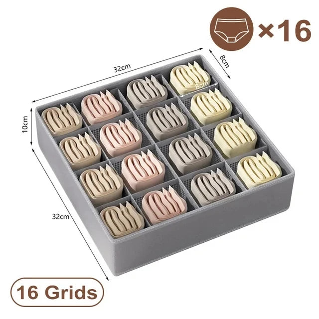 Foldable Underwear Drawer Organizer