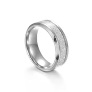 Meteorite Tungsten Wedding Ring