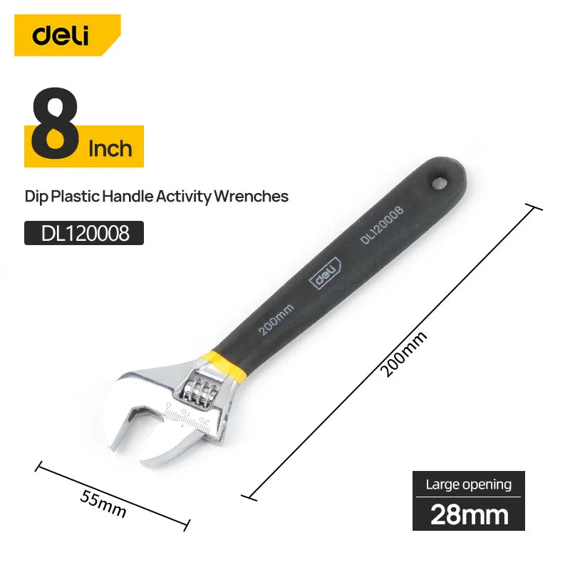 Carbon Steel Adjustable Wrench