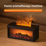 Seven-Color Flame Aroma Diffuser