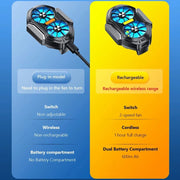 Dual Fan Phone Cooler