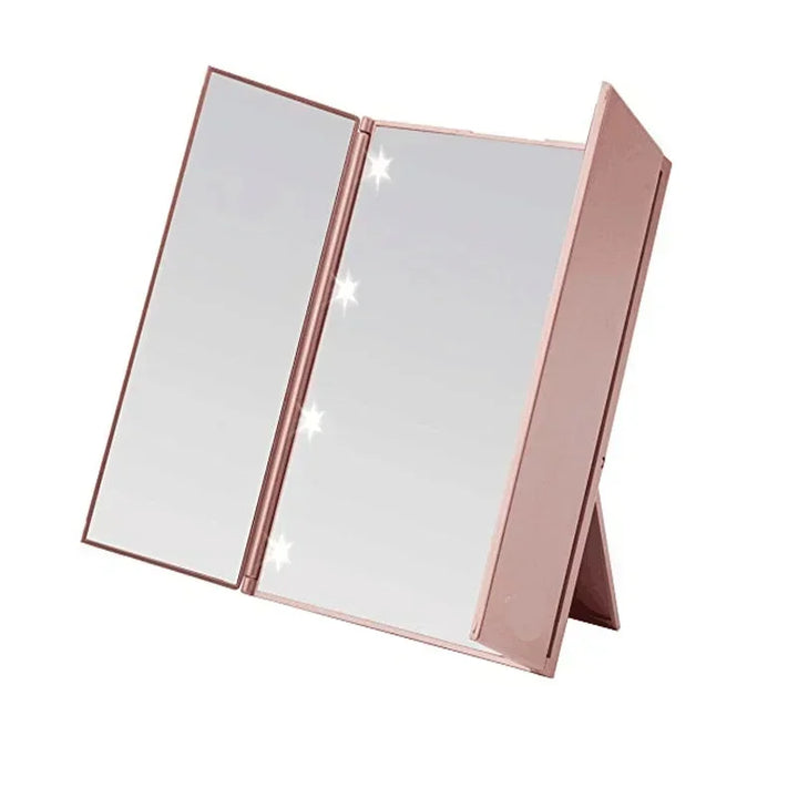 Foldable LED Makeup Mirror Stand