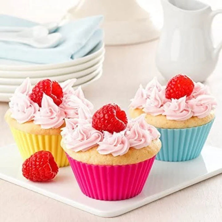 Reusable Silicone Cupcake Mold Set