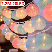 20LED Rattan Ball Lights